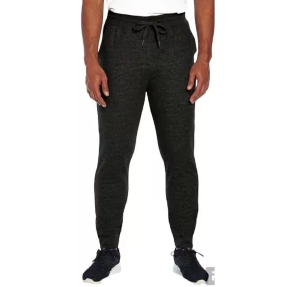 Orvis Classic Men's Fleece Jogger Lounge Pants Size XL Dark Gray Drawstring Soft